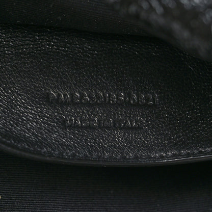 Saint Laurent Tweed Calfskin Matelasse Monogram Baby Niki Chain Satchel Blue 7 of 9