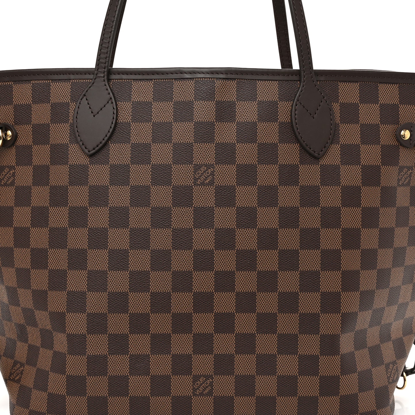 Damier Ebene Neo Neverfull MM Rose Ballerine