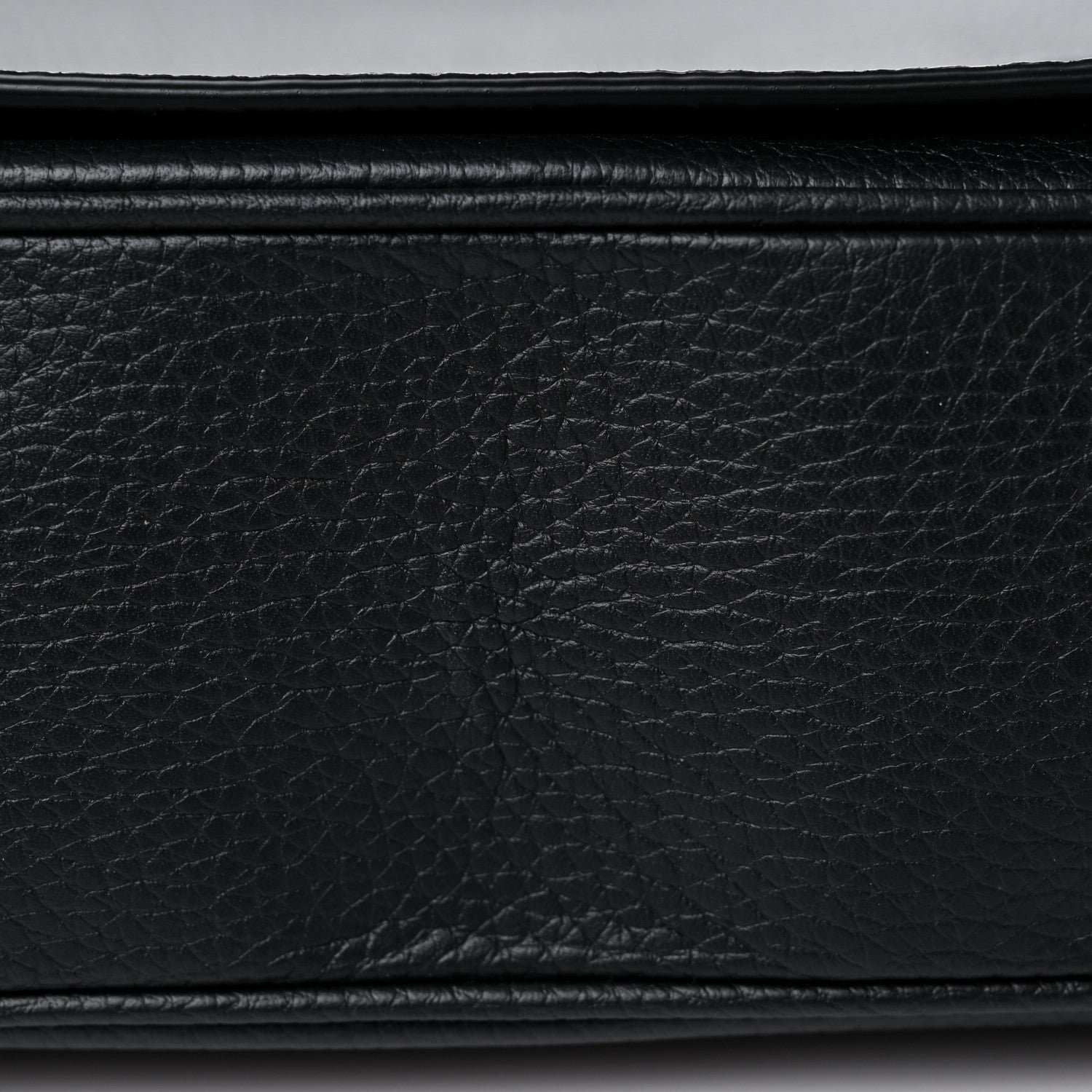 Burberry Grainy Calfskin Embossed Bruno Messenger Black 11 of 11
