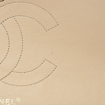 Chanel Caviar Quilted Jumbo Double Flap Beige Clair 9 of 19