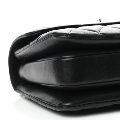 Chanel Lambskin Quilted Small Trendy CC Dual Handle Flap Bag Black 8 of 11