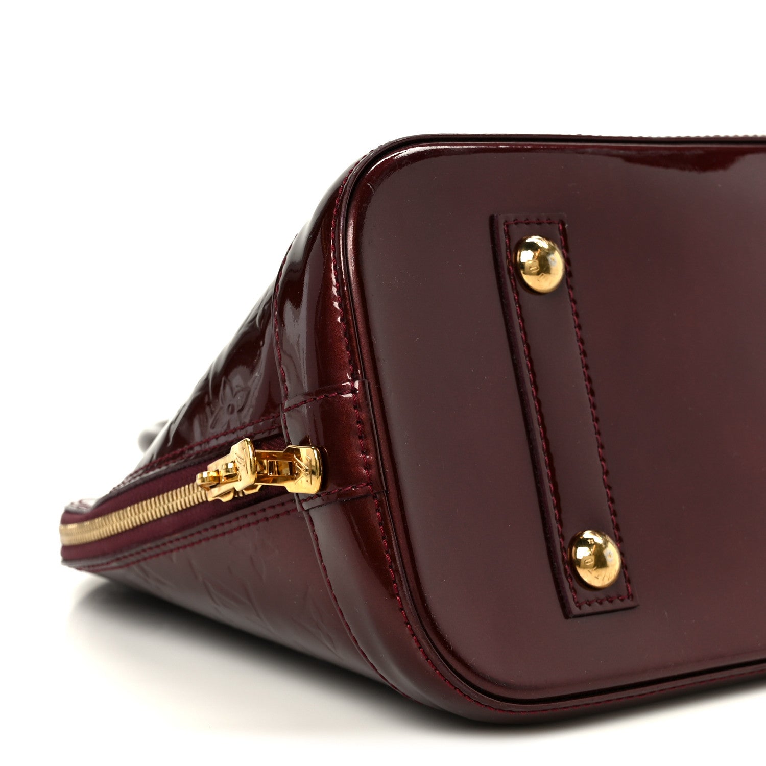 Louis Vuitton Vernis Alma PM Rouge Fauviste 8 of 9