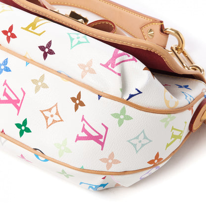 Louis Vuitton Monogram Multicolor Patti White 5 of 9