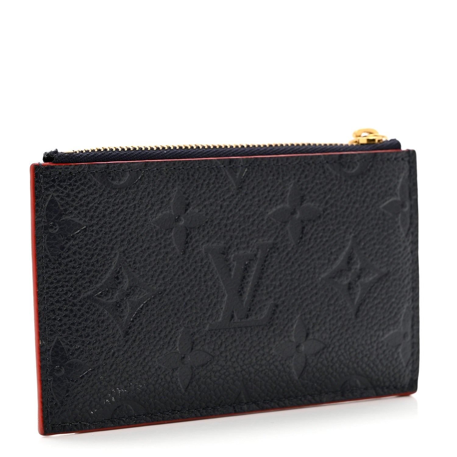 Louis Vuitton Empreinte Blooming Flowers Zipped Card Holder Marine Rouge 3 of 6