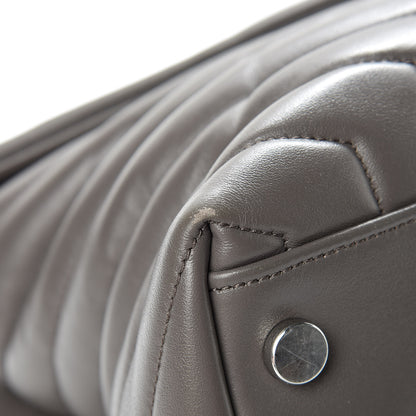 Saint Laurent Calfskin Y Quilted Monogram Large Loulou Chain Satchel Earth 10 of 15