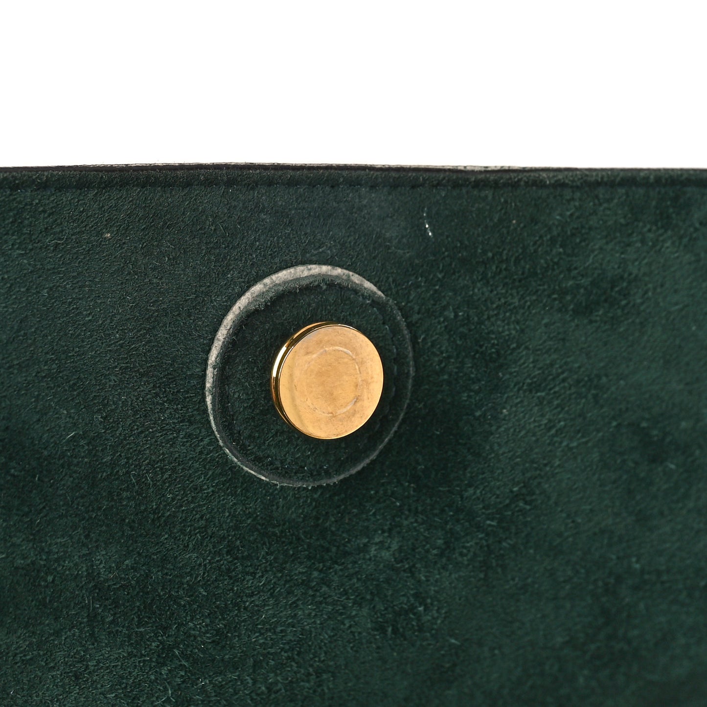 Goatskin Smooth Calfskin Mini Belt Bag Dark Green