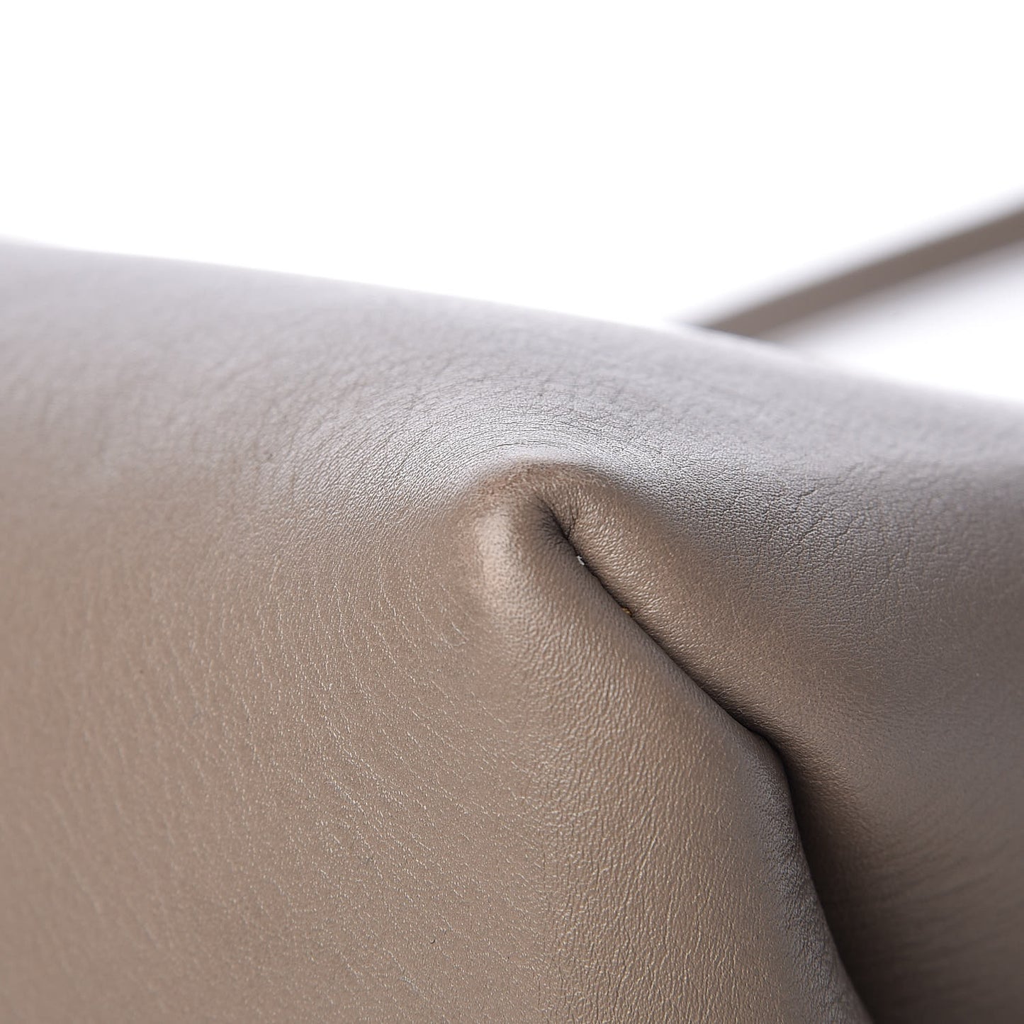 Calfskin All Soft Shoulder Bag Cream