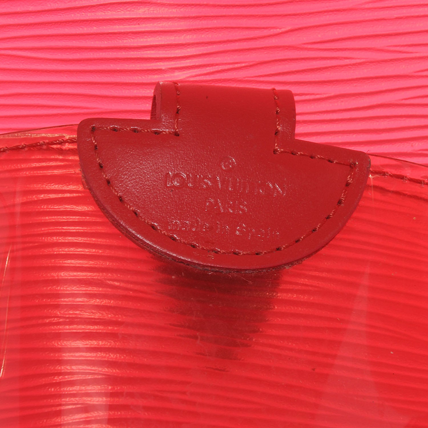 Louis Vuitton Epi Plage Lagoon Bay Grenadine Red 9 of 10