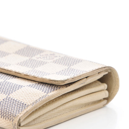 Louis Vuitton Damier Azur Sarah Wallet 10 of 17