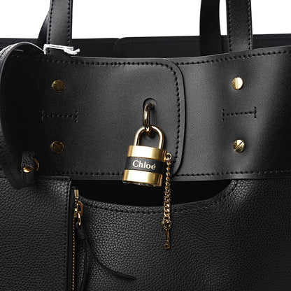 Chloe Smooth Grained Calfskin Medium Aby Tote Black 7 of 9