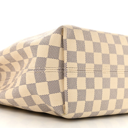 Louis Vuitton Damier Azur Graceful PM Rose Ballerine 9 of 14