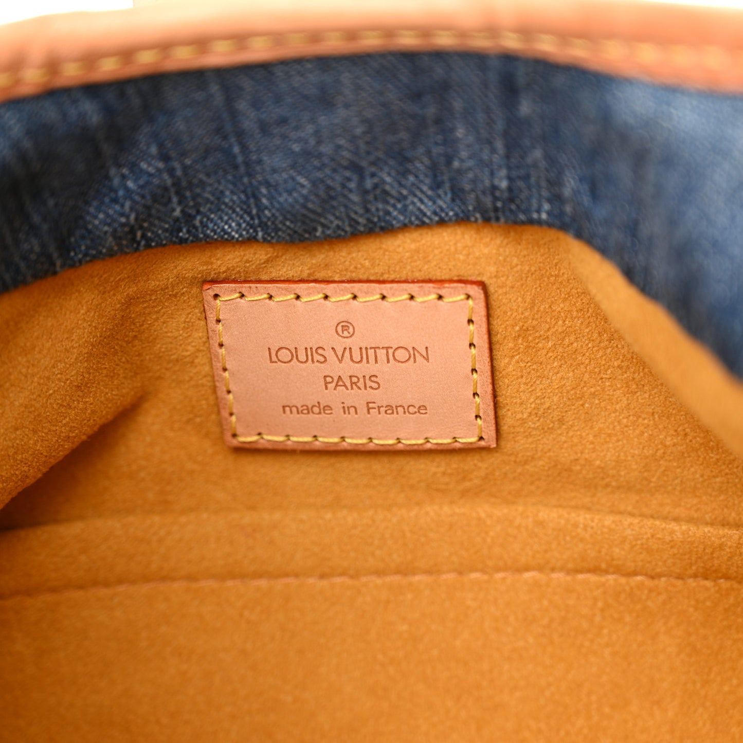 Monogram Denim Pleaty Blue