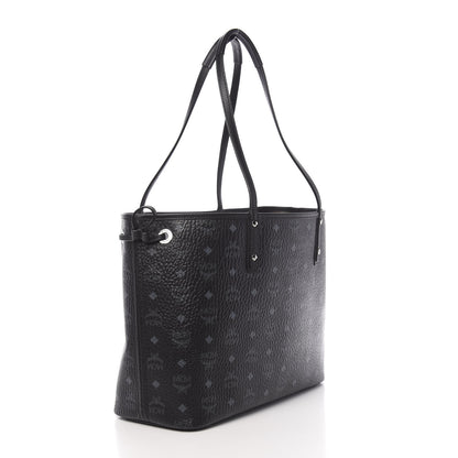 MCM Metallic Galaxy Visetos Medium Project Reversible Shopper Tote Black Multicolor 6 of 18