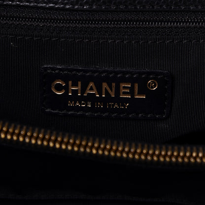 Chanel Caviar Quilted Grand Shopping Tote GST Black 6 of 8