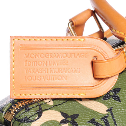 Louis Vuitton Monogramouflage Speedy 35 6 of 8