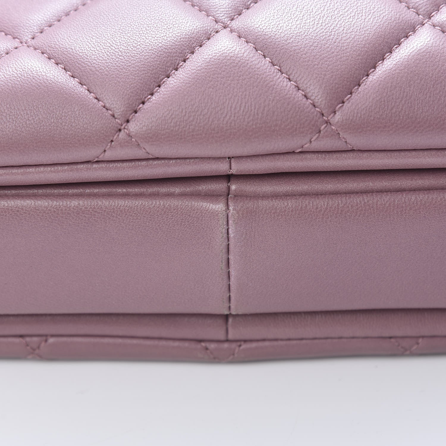 Chanel Lambskin Quilted Small Trendy CC Flap Dual Handle Bag Light Purple 14 of 17