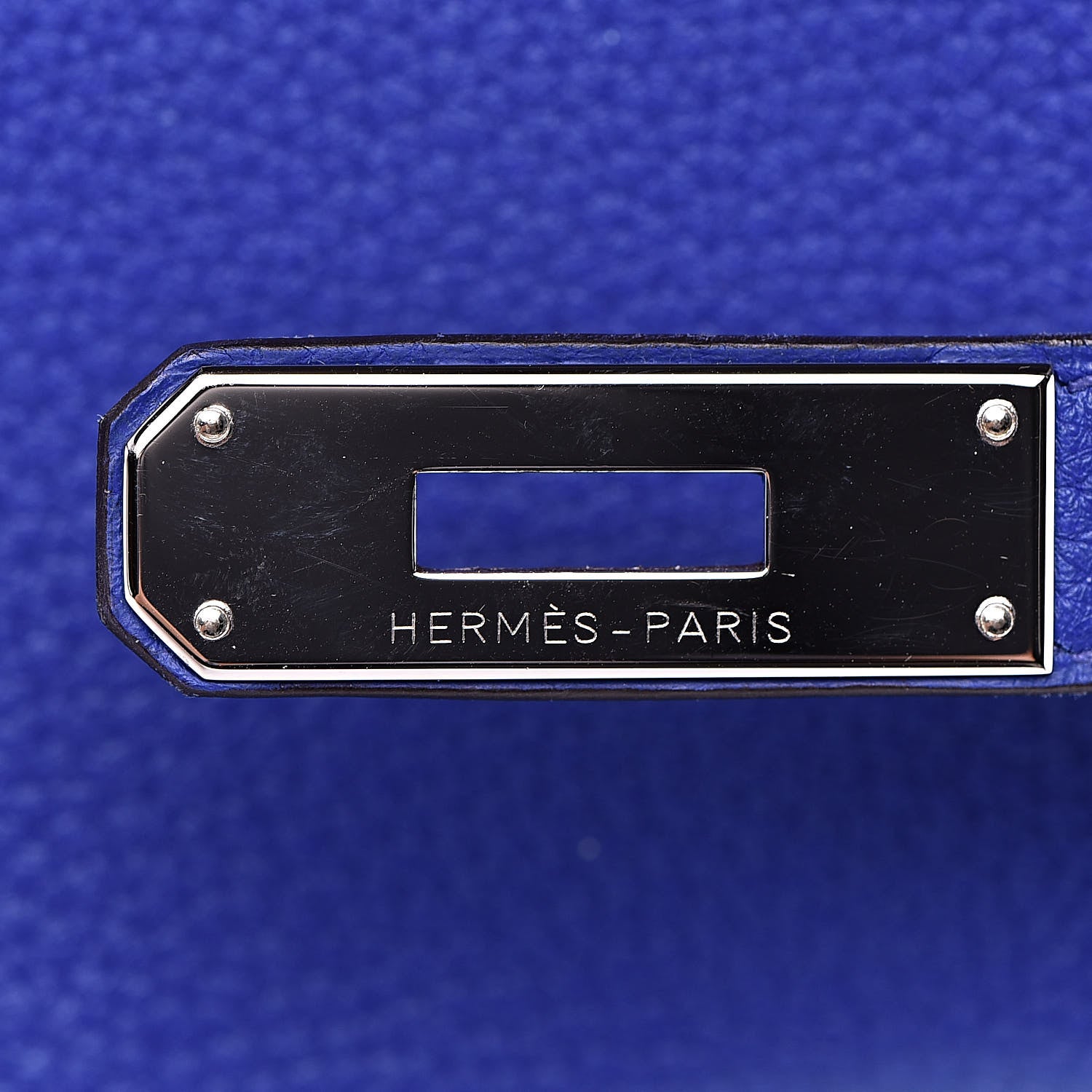 Hermes Togo Kelly Retourne 32 Bleu Electrique 8 of 37