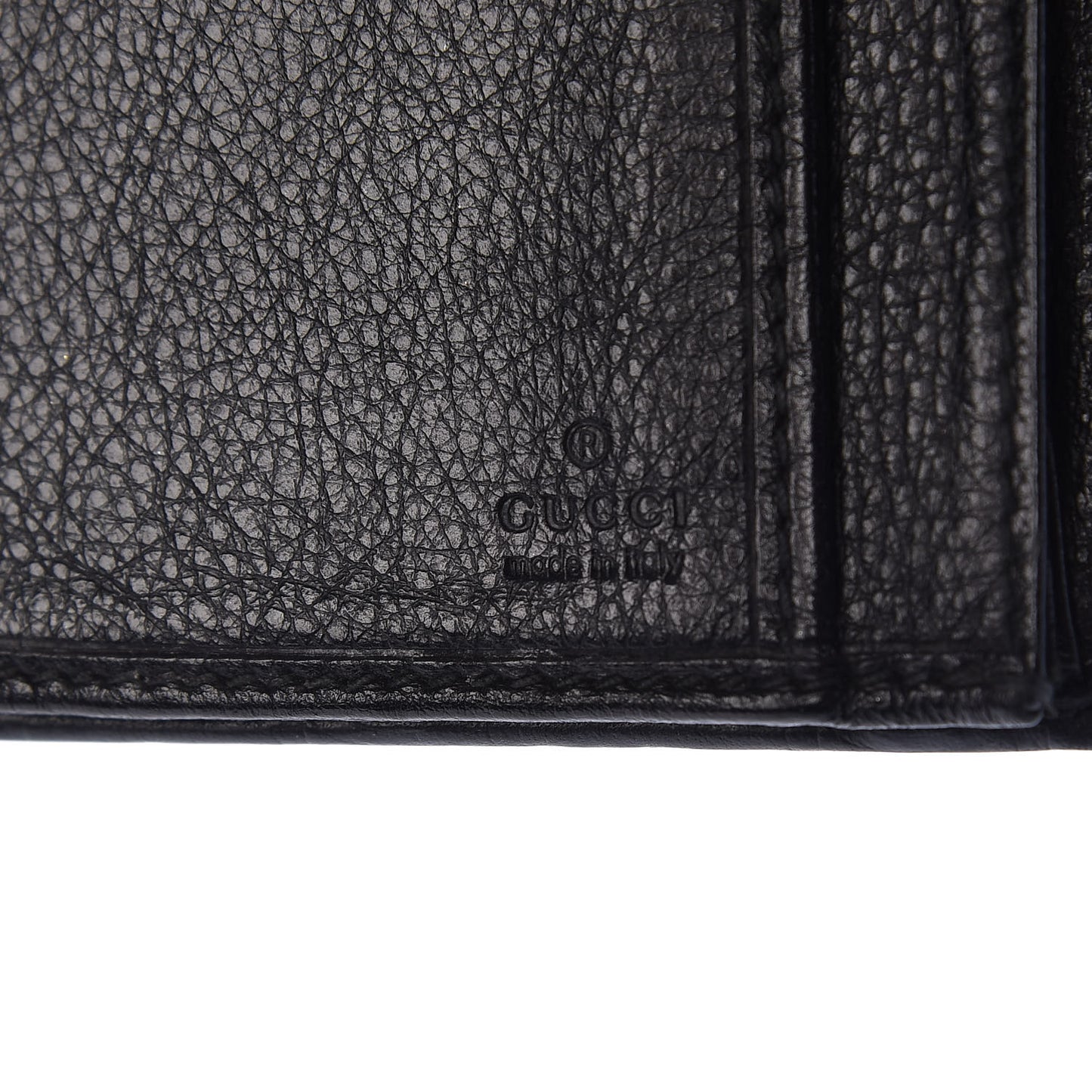 Guccissima Ladies Web Long Wallet Black