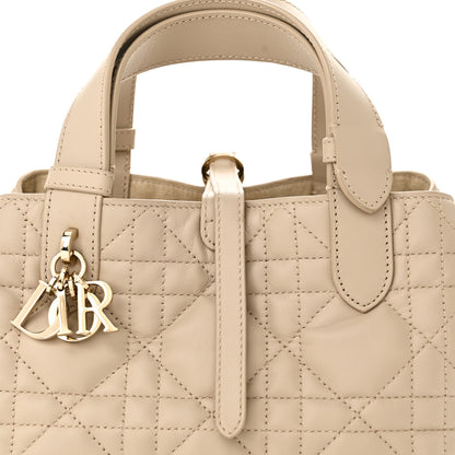 Christian Dior Calfskin Macrocannage Small Toujours Tan 8 of 10