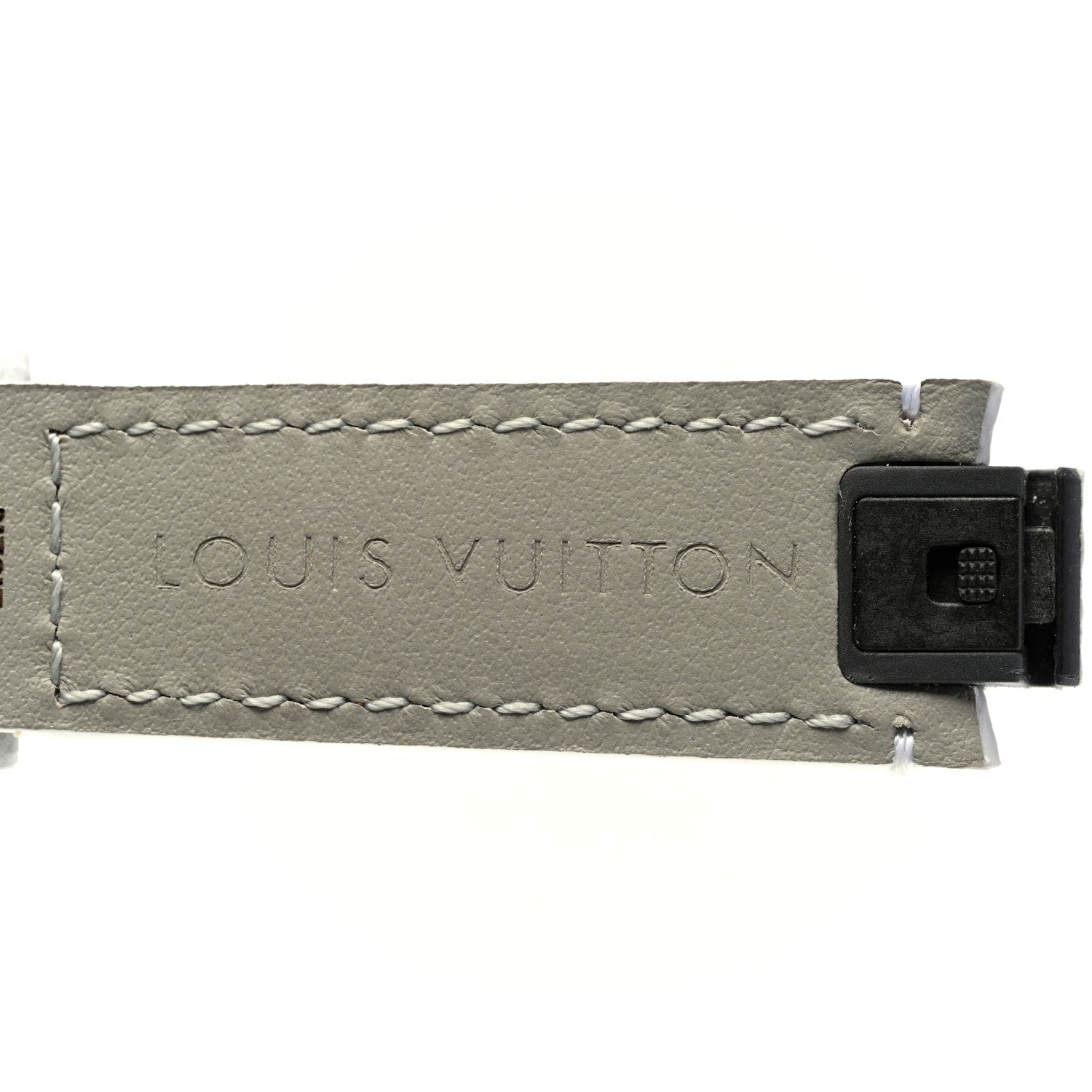 Louis Vuitton Monogram Tambour 10mm Watch Strap White 3 of 8