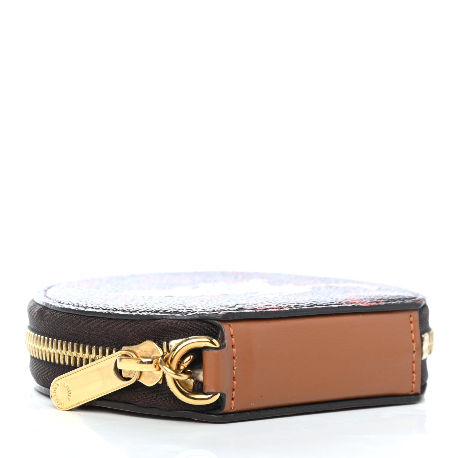 Louis Vuitton Calfskin Catogram Micro Boite Chapeau Marron 4 of 4
