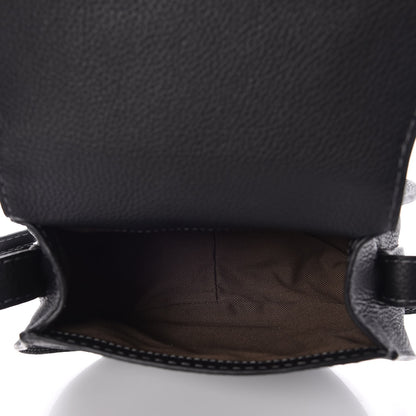 Chloe Calfskin Mini Marcie Round Crossbody Bag Black 5 of 7
