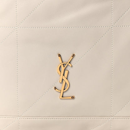 Saint Laurent Lambskin Matelasse Monogram Medium Jamie 4.3 Pochon Crema Soft 9 of 11
