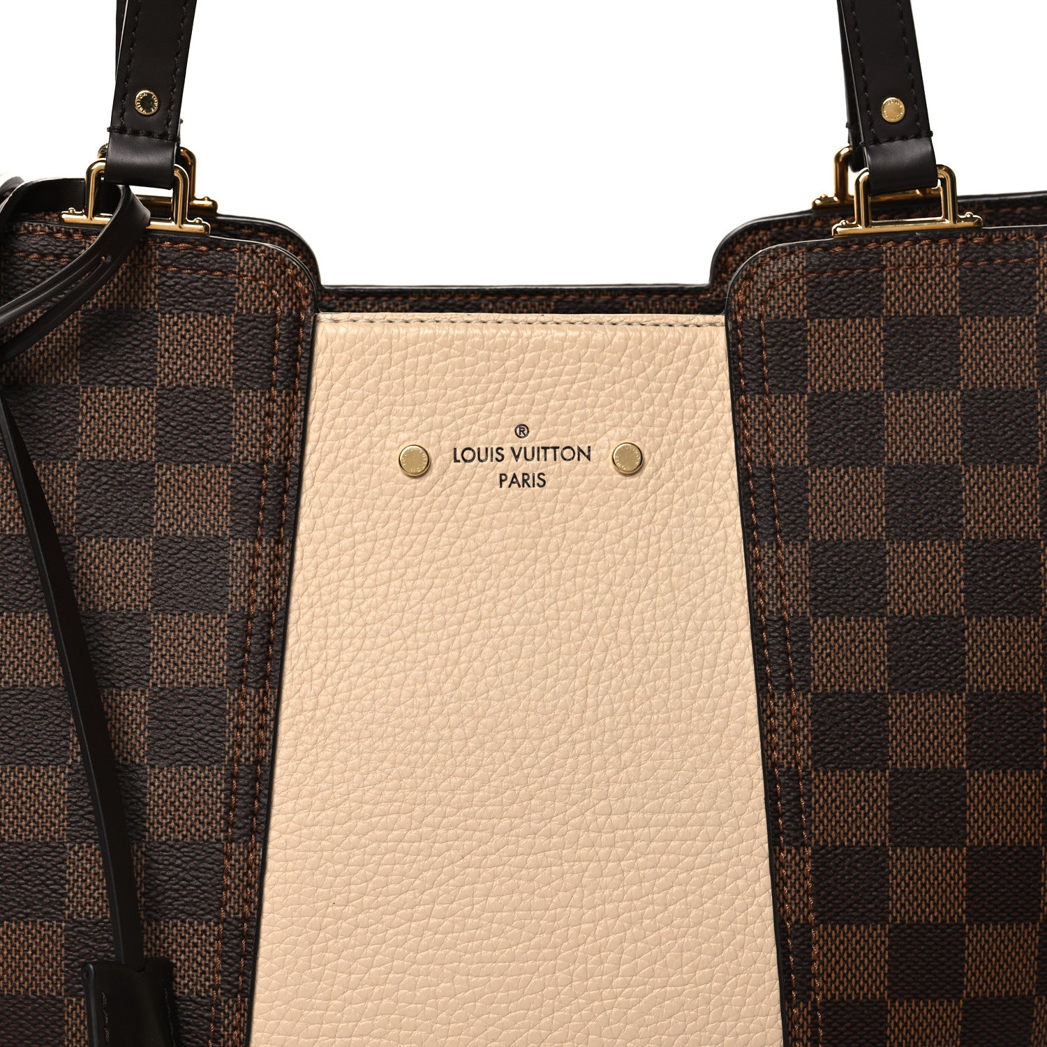 Louis Vuitton Damier Ebene Jersey Creme 7 of 9