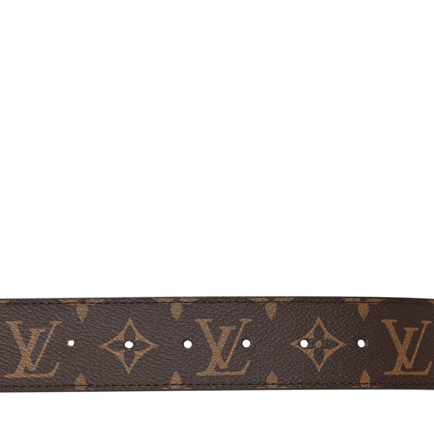 Calfskin Monogram 30mm LV Initiales Reversible Belt 90 36 Black