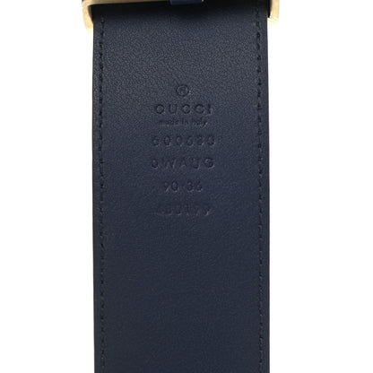 Gucci Calfskin Ceramic Glass Double G 40mm Belt 90 36 Black Multicolor 3 of 7