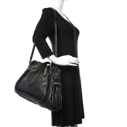 Chloe Calfskin Large Paraty Black 2 of 14