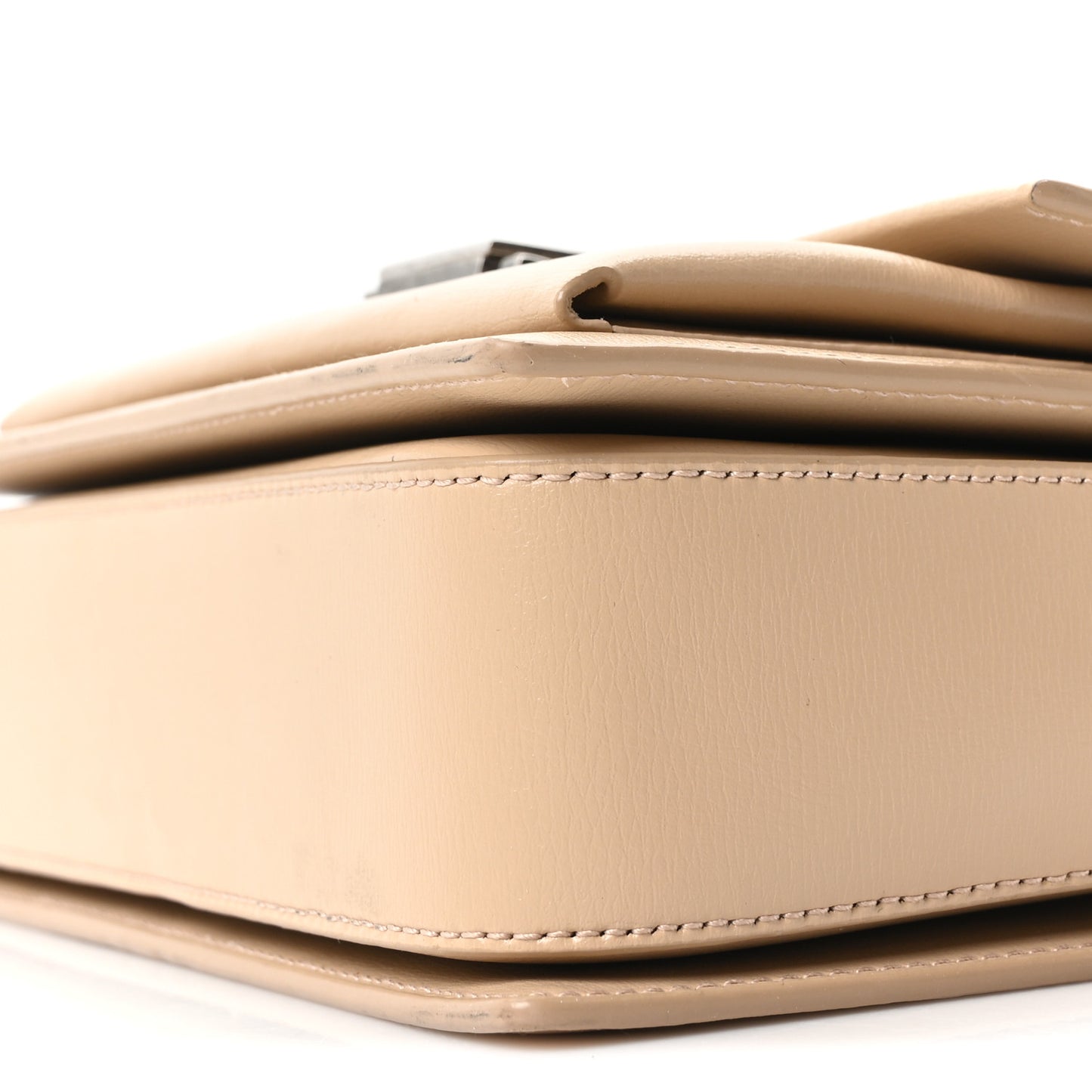 Calfskin Medium Bellechasse Satchel Beige