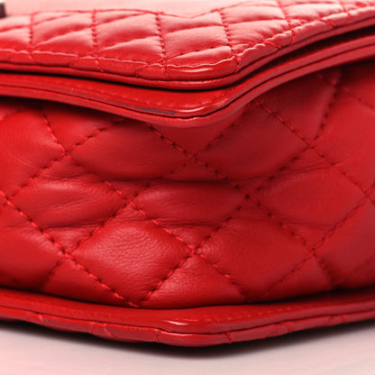 Chanel Calfskin Medium Boy Reverso Flap Red 9 of 9