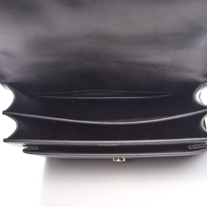 Saint Laurent Calfskin Large Monogram Sunset Black 4 of 7