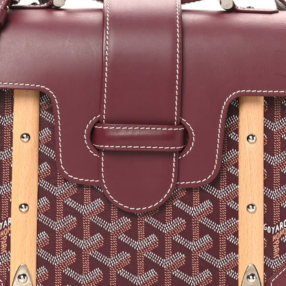 Goyard Goyardine Saigon PM Burgundy 7 of 9
