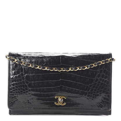 Chanel Alligator Medium Flap Black 1 of 11