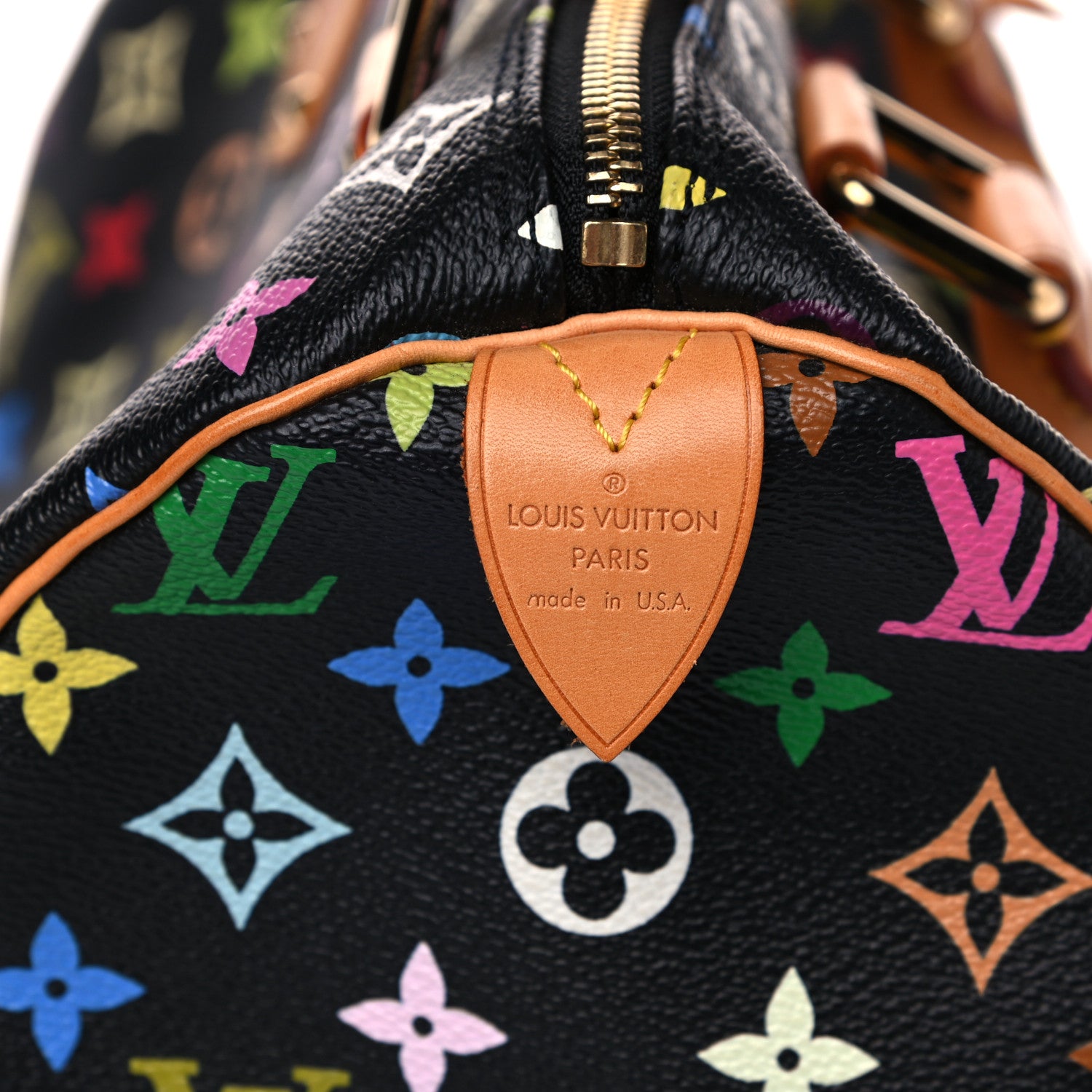 Louis Vuitton Monogram Multicolor Speedy 30 Black 23 of 29