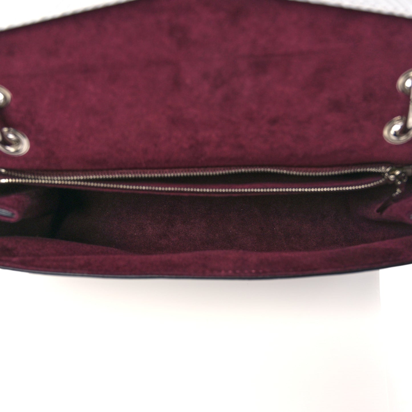 Epi Pochette Grenelle White