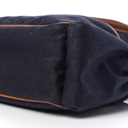 Gucci Nylon Monogram Light Diaper Bag Blue 10 of 10