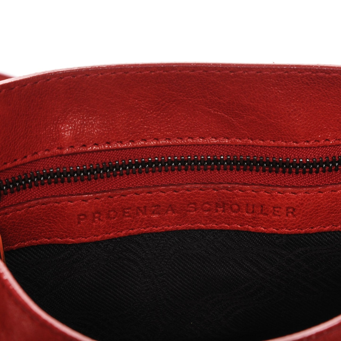 Lambskin PS1 Mini Pouch Messenger Fire Red