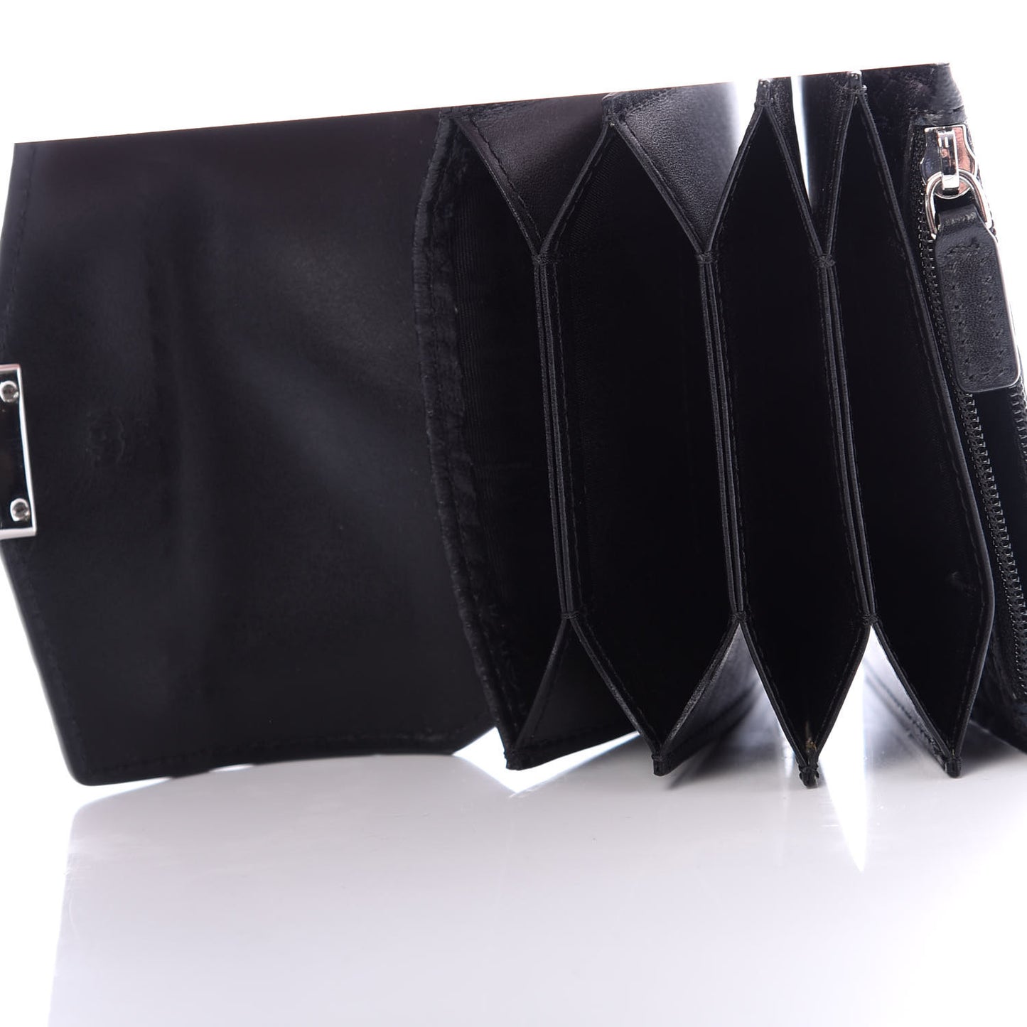 Visetos Mini Accordion Card Wallet Black