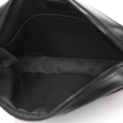 Louis Vuitton Calfskin Monogram Shadow Duo Messenger Black 5 of 10