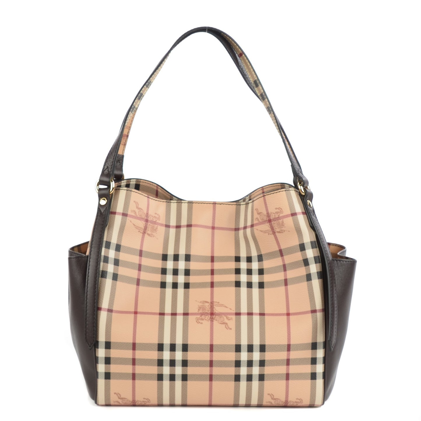 Haymarket Check Small Canterbury Tote Chocolate