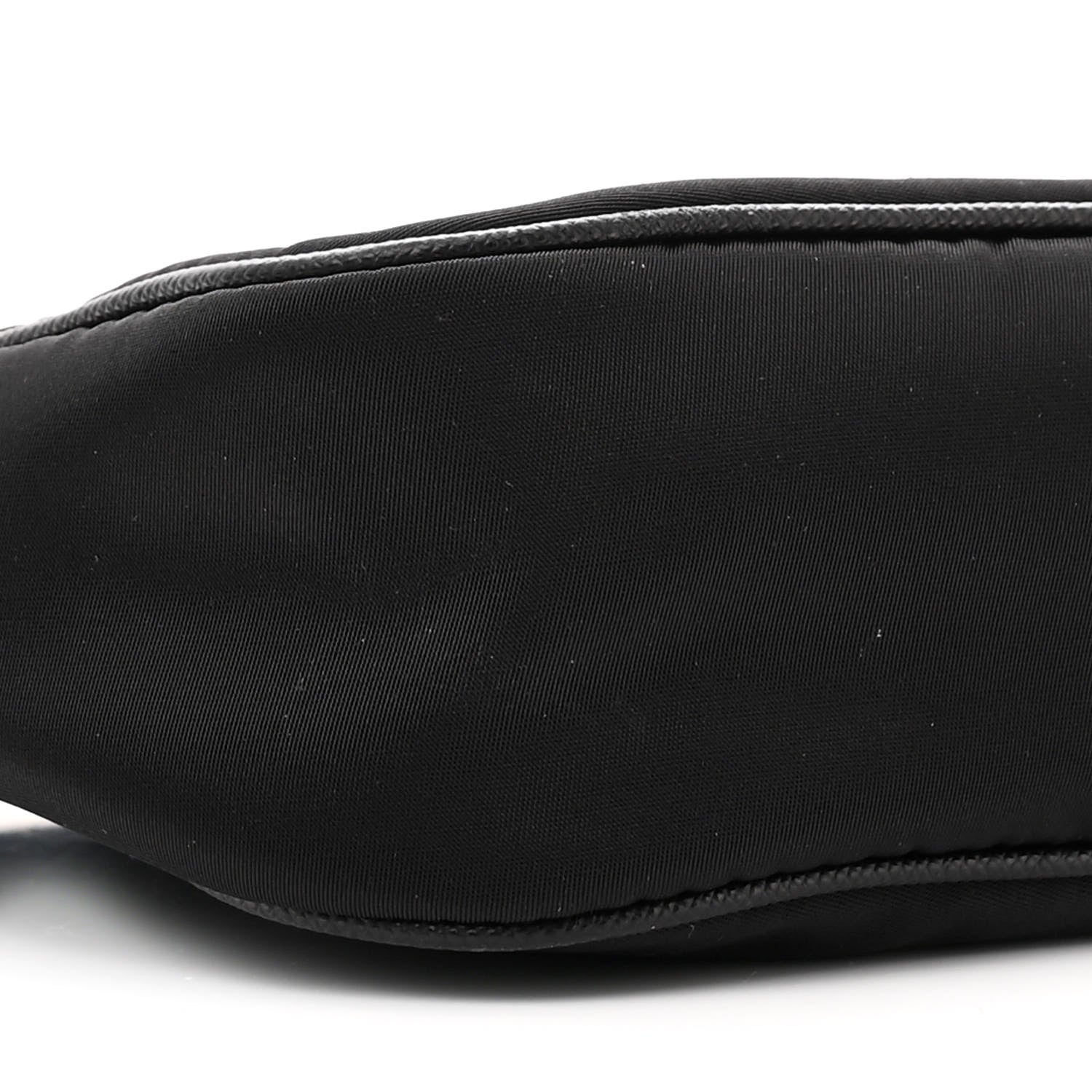 Prada Re-Nylon Saffiano Double Pouch Shoulder Bag Black 11 of 16