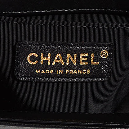 Chanel Lambskin Quilted Small Boy Flap Black 6 of 7