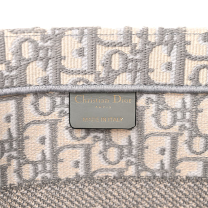 Christian Dior Oblique Medium Book Tote Grey 6 of 14