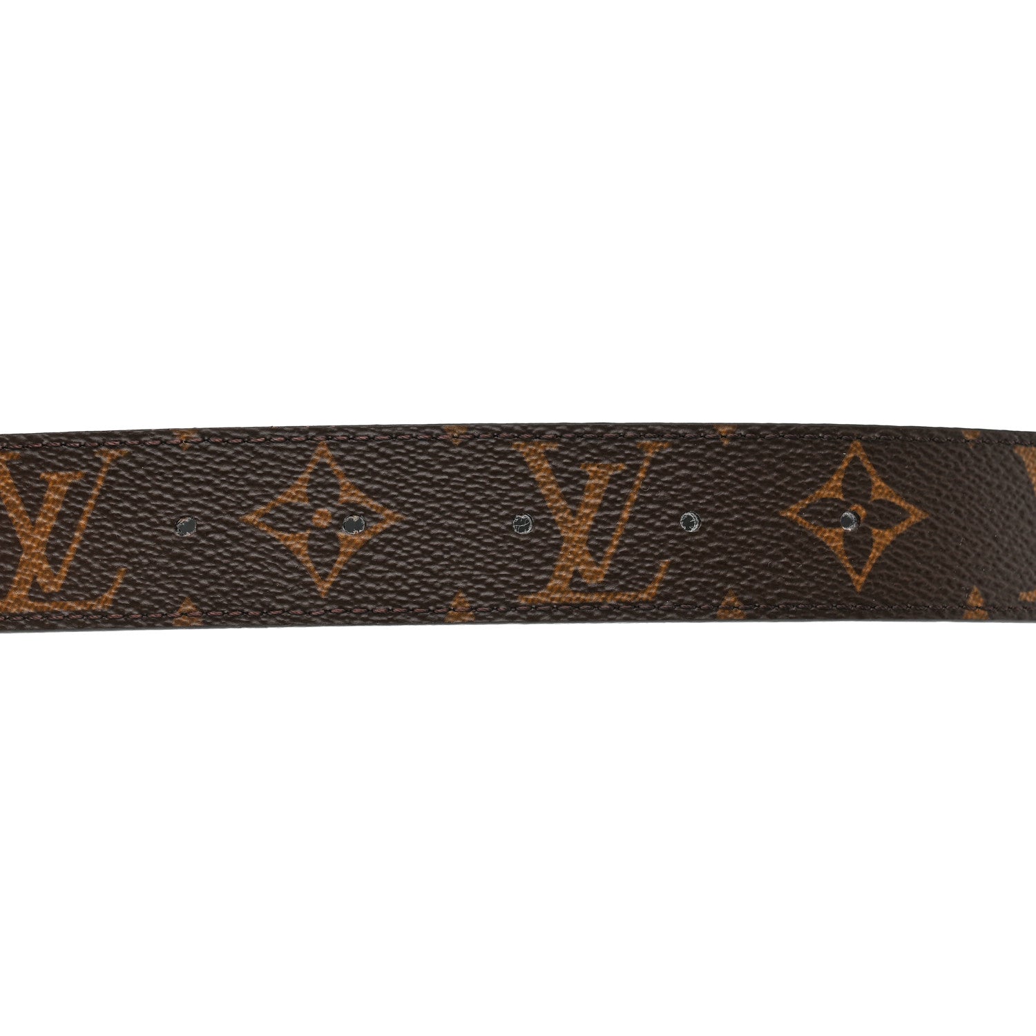 Louis Vuitton Calfskin Monogram 30mm LV Initiales Reversible Belt 90 36 Black 4 of 8