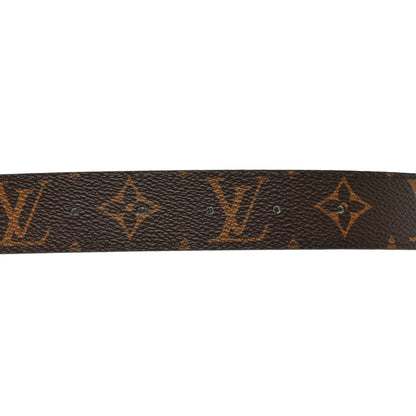 Louis Vuitton Calfskin Monogram 30mm LV Initiales Reversible Belt 90 36 Black 4 of 8