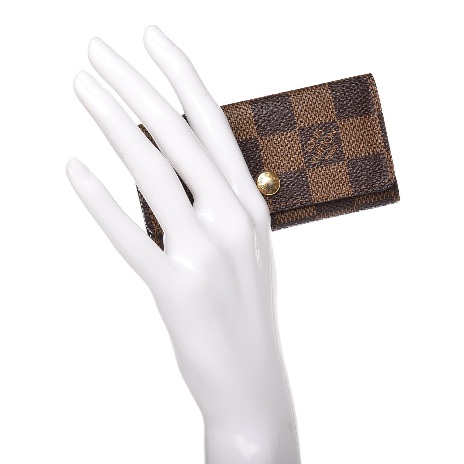Louis Vuitton Damier Ebene Multicles 4 Key Holder 2 of 7