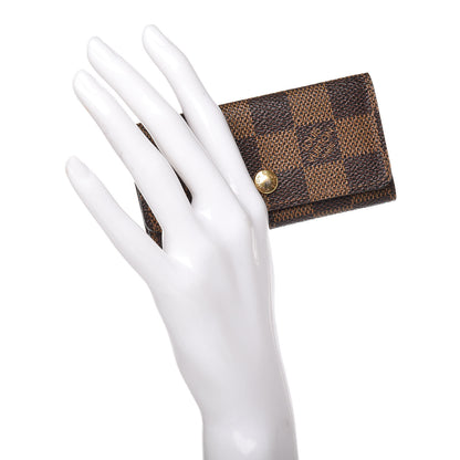 Louis Vuitton Damier Ebene Multicles 4 Key Holder 2 of 7